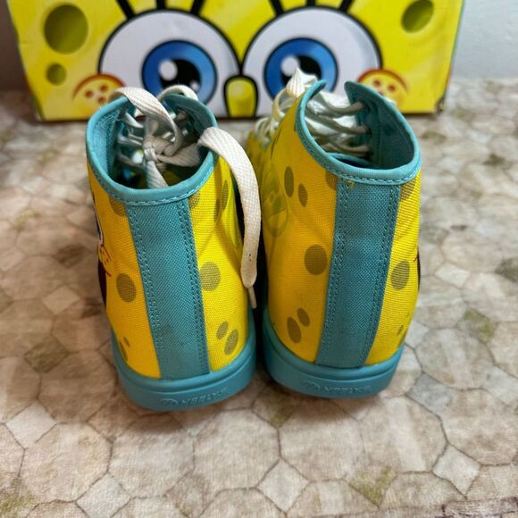 Heelys Unisex Kid's Hustle (Hes10330) Spongebob Skate Shoes High Top. US size 5Y - Picture 5 of 12